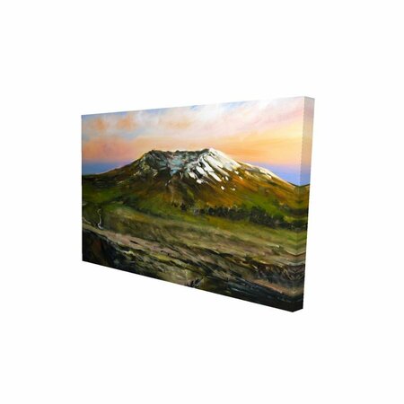 FONDO 12 x 18 in. Mountainous View-Print on Canvas FO2786359